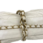 Chanel White Quilted Leather Midnight Swim Baluchon Clutch 2012