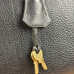 Hermes Black Togo Leather Birkin 40 Handbag Gold 1998