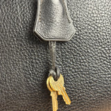 Hermes Black Togo Leather Birkin 40 Handbag Gold 1998
