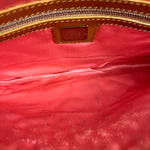 Fendi Raffia Crochet Baguette