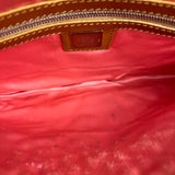 Fendi Raffia Crochet Baguette