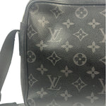 Louis Vuitton Black Monogram Taigarama Outdoor Messenger Bag