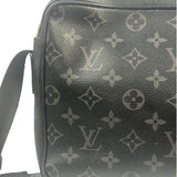 Louis Vuitton Black Monogram Taigarama Outdoor Messenger Bag