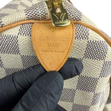 Louis Vuiiton Damier Azur Keepall Bandouliere Hand Bag 55