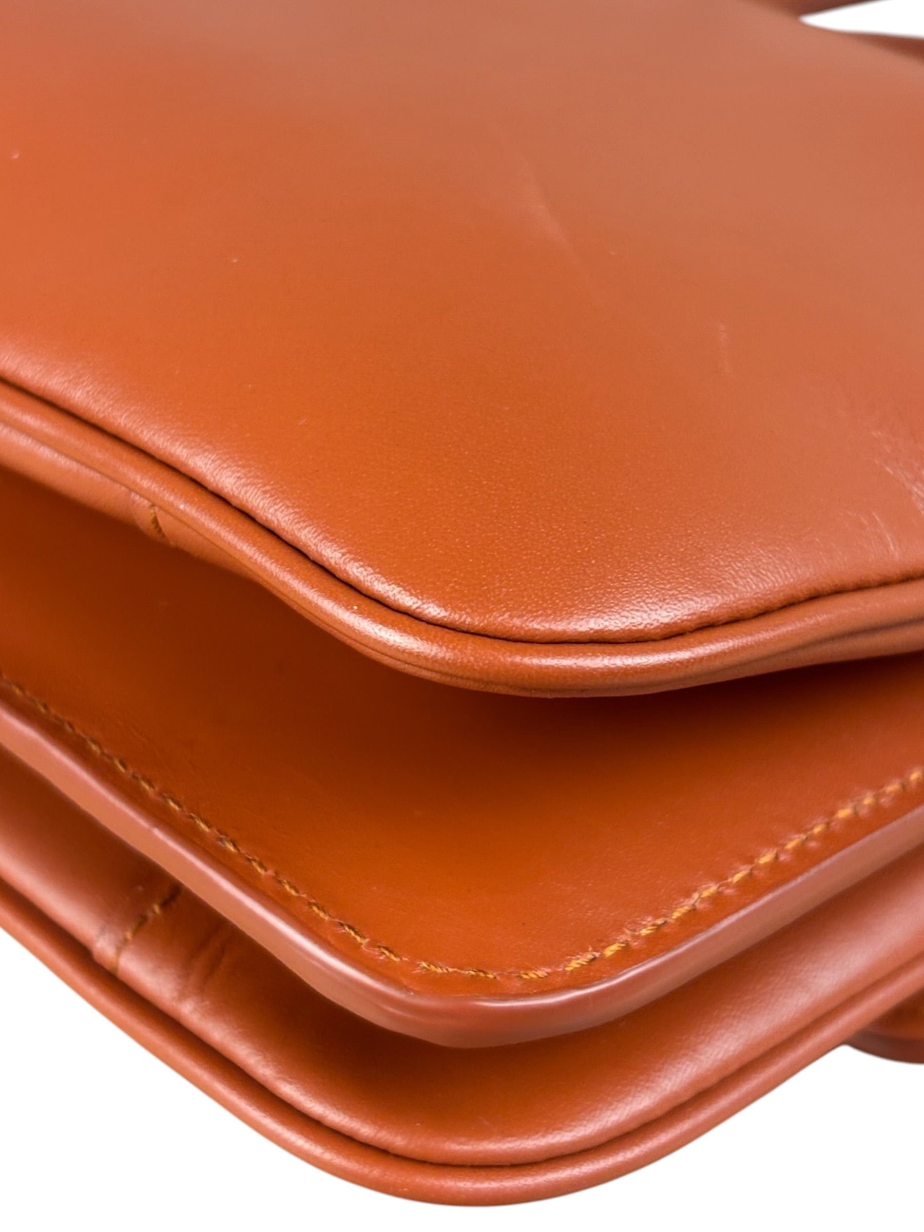 Saint Laurent Burnt Orange Le Maillon Shoulder Bag