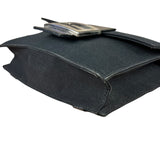 Fendi Nylon FF Baguette Shoulder Bag