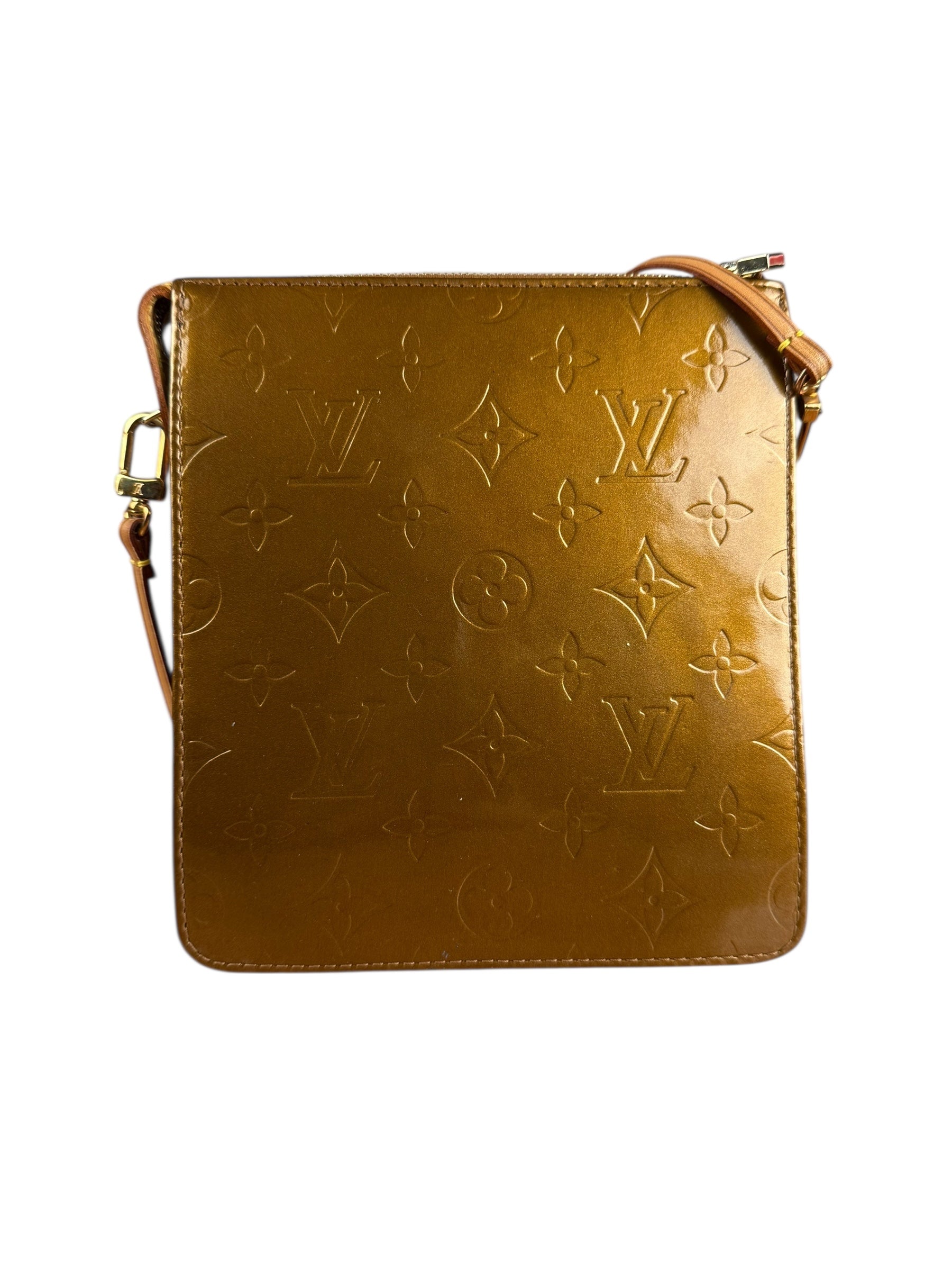 Louis Vuitton Bronze Vernis Shoulder Bag