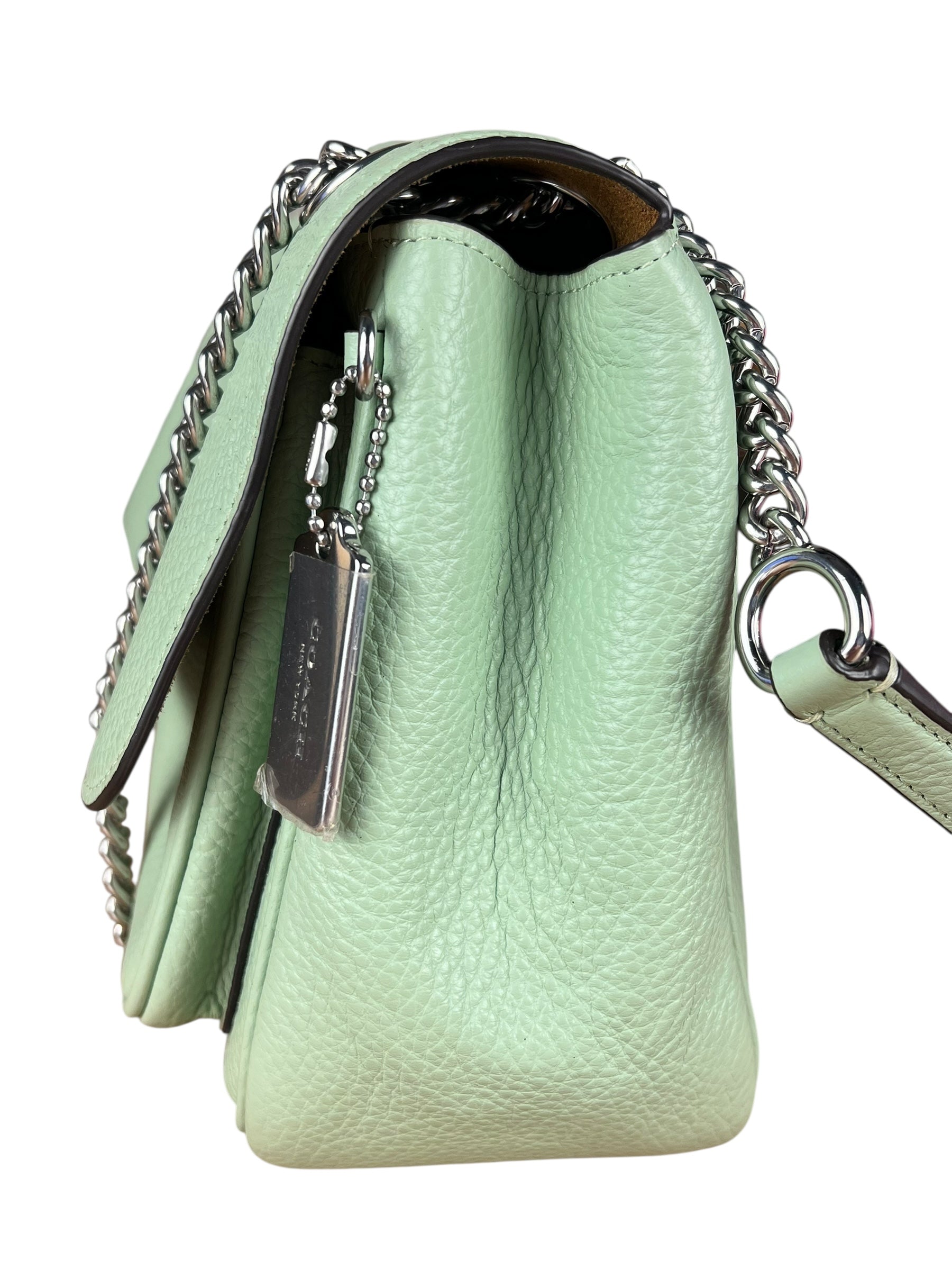 Coach Leather Klare Crossbody 25 Green