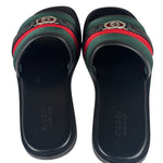 Gucci Interlocking G Sherry Line Leather Sandals