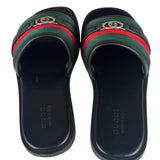 Gucci Interlocking G Sherry Line Leather Sandals