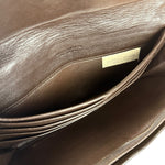 Bottega Veneta Vintage Brown Intrecciato Long Wallet