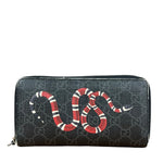 Gucci Kingsnake GG Zippy Wallet