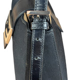 Fendi Black Neoprene Baguette