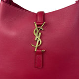Saint Laurent Raspberry Pink Le 5 A 7 Hobo