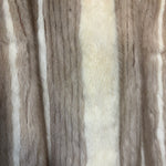 Vintage Beige Mink Fur Coat