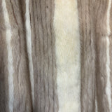 Vintage Beige Mink Fur Coat