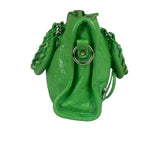 Balenciaga Green Leather Small Le City Two-Way Bag