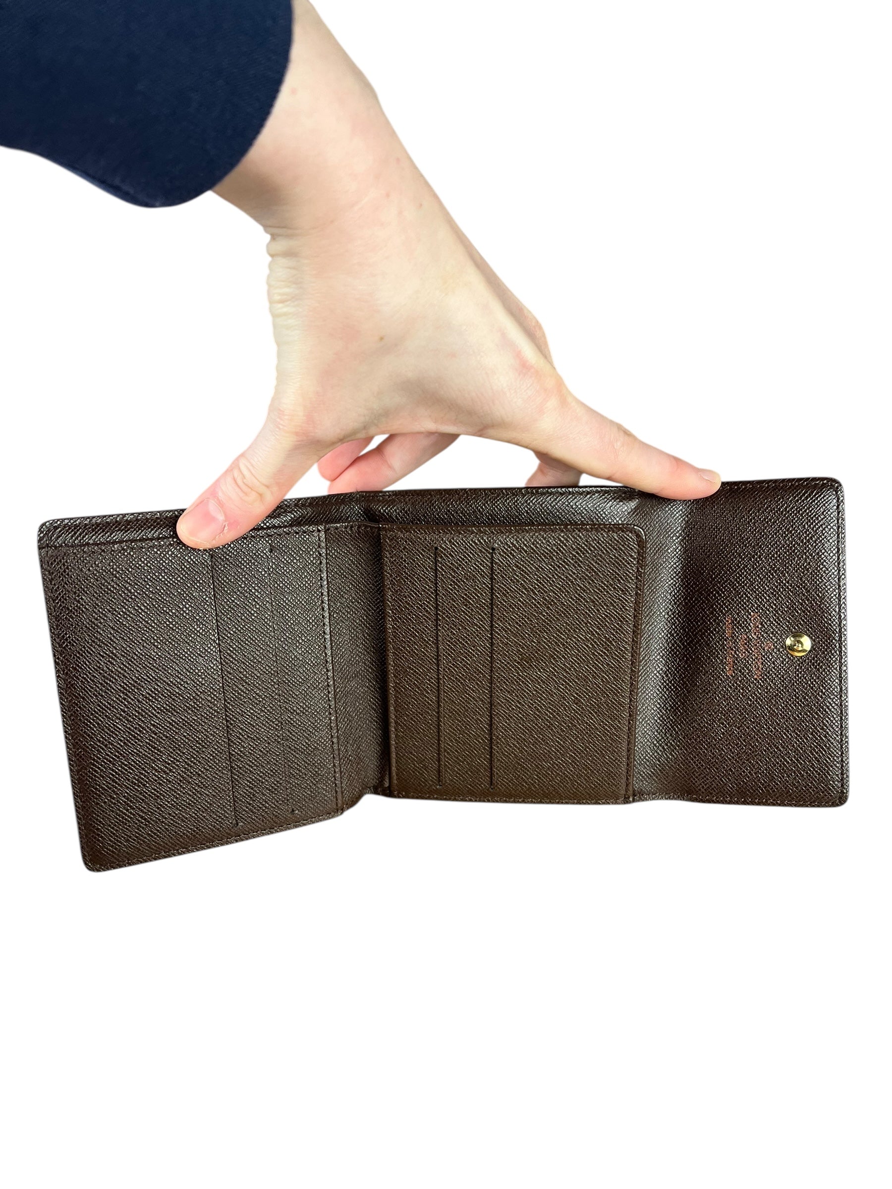 Louis Vuitton Damier Ebene Compact Wallet