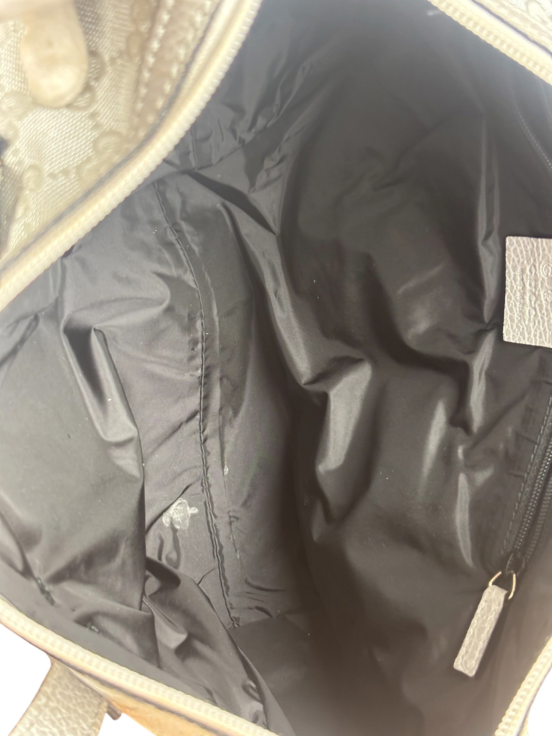 Gucci Vintage GG East-West Boston Bowling Handbag