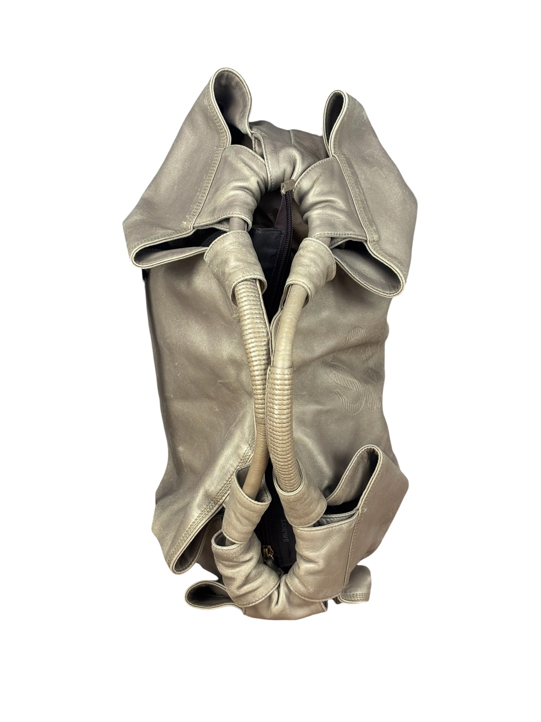 Loewe Metallic Leather Nappa Air Handbag