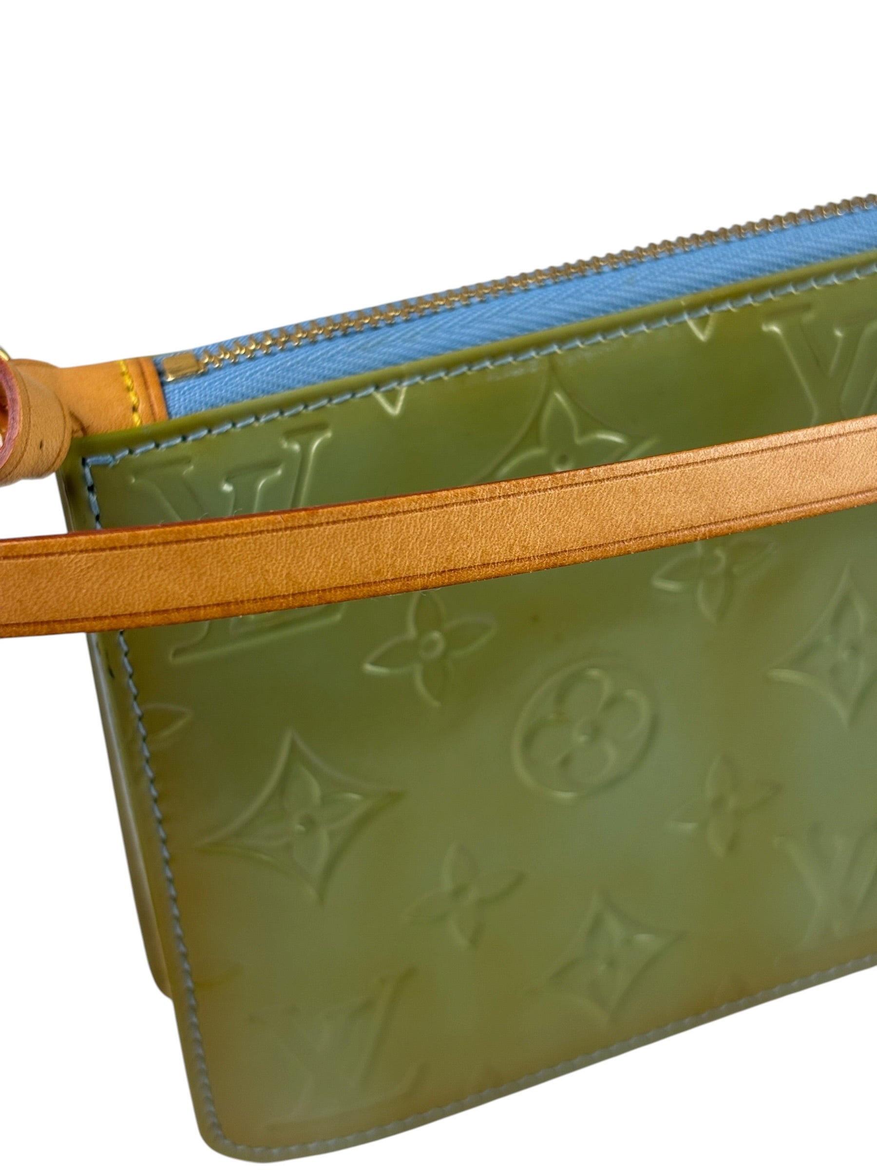 Louis Vuitton Green Vernis Lexington Pochette