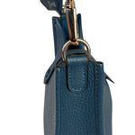 Hermes Blue Pale Clemence Leather Evelyn TPM III Crossbody