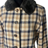 Burberry Check Button Up Jacket