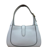 Gucci Jackie 1961 Hobo Bag Light Blue Grained Leather