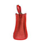 Coach Raffia Mini Tote Crossbody Bag