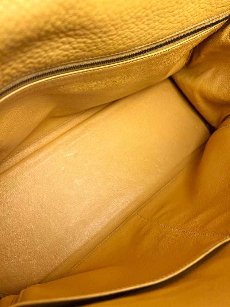 Hermes Kelly 35 Ambre Togo Gold 1997 Handbag