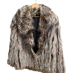 Vintage Rotiny Brown/White Saga Fox Fur Coat