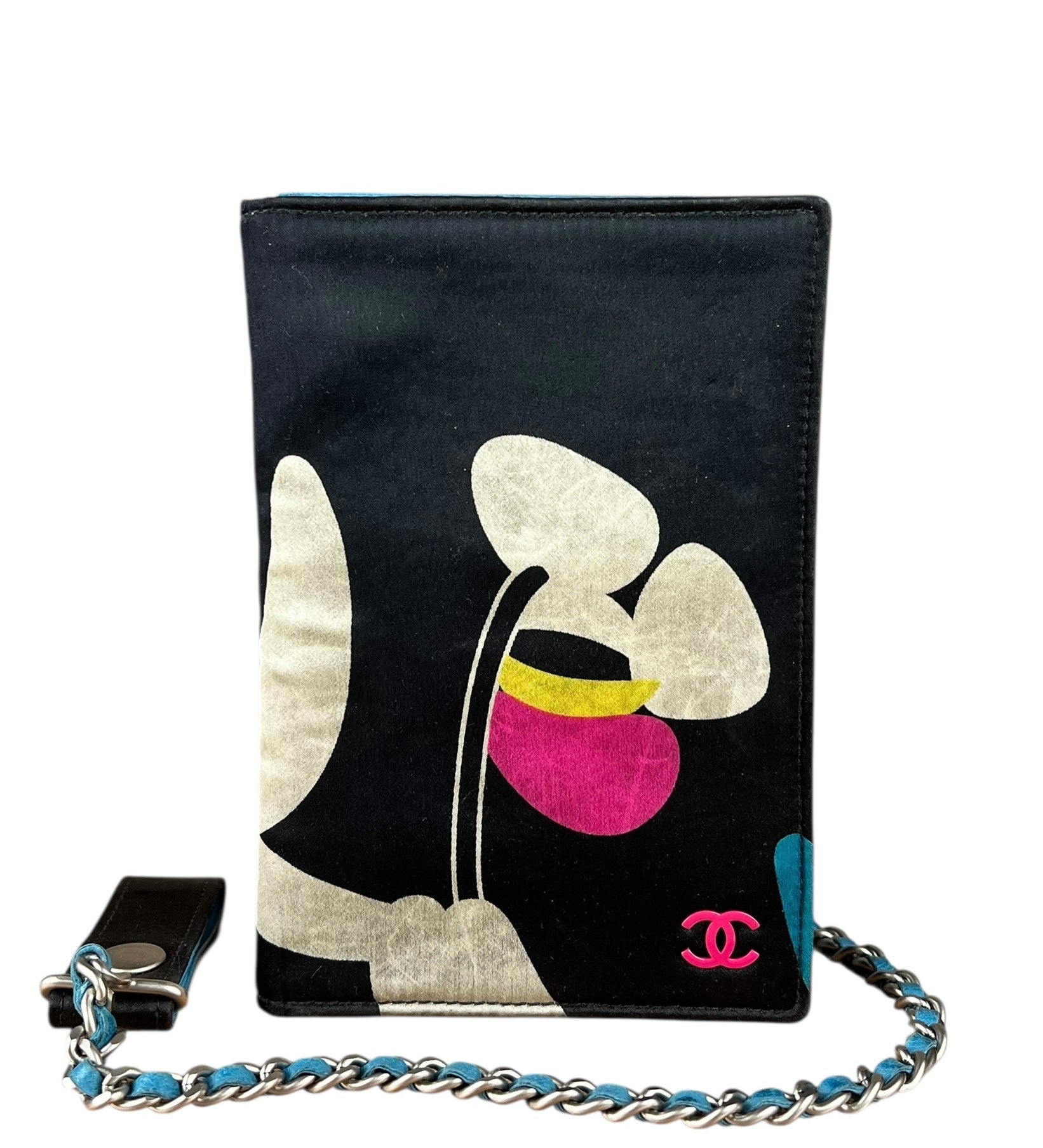 Chanel Vintage Floral Card Holder