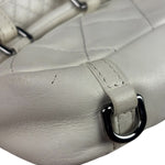 Chanel White Quilted Leather Multi-pocket Flap Bag 2007