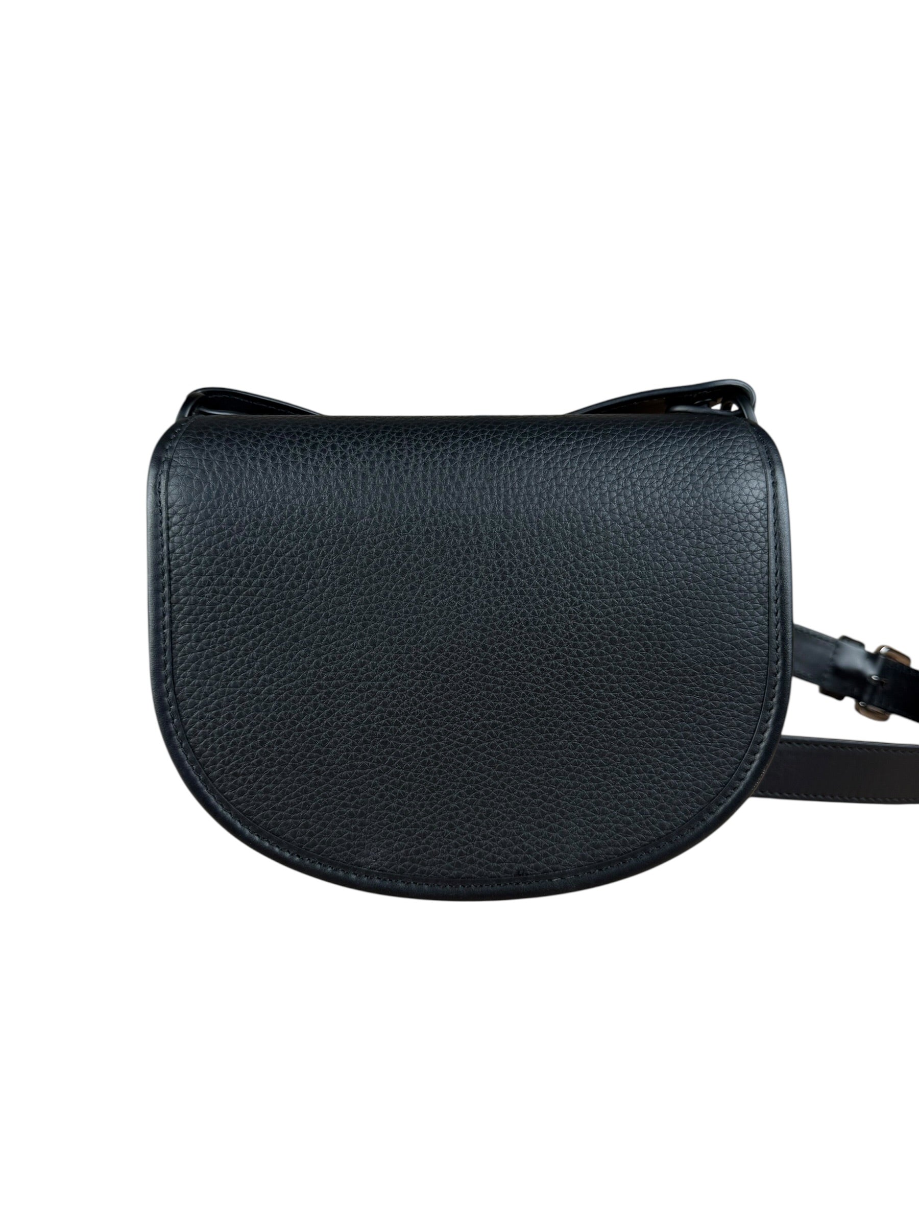 Christian Dior Black Leather Gallup Mini Shoulder Bag