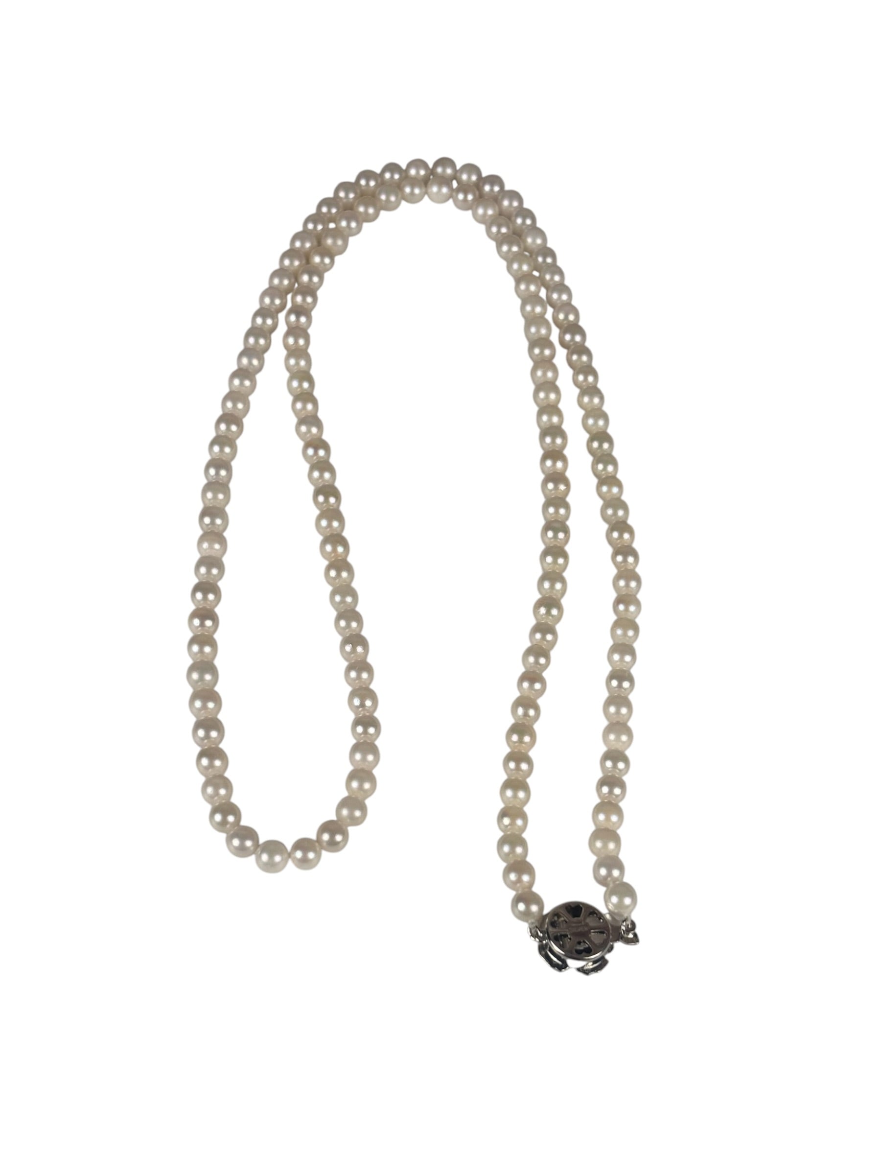 Vintage Freshwater Pearl Long Necklace