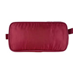 Prada Red Nylon Cosmetic Clutch