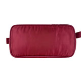 Prada Red Nylon Cosmetic Clutch