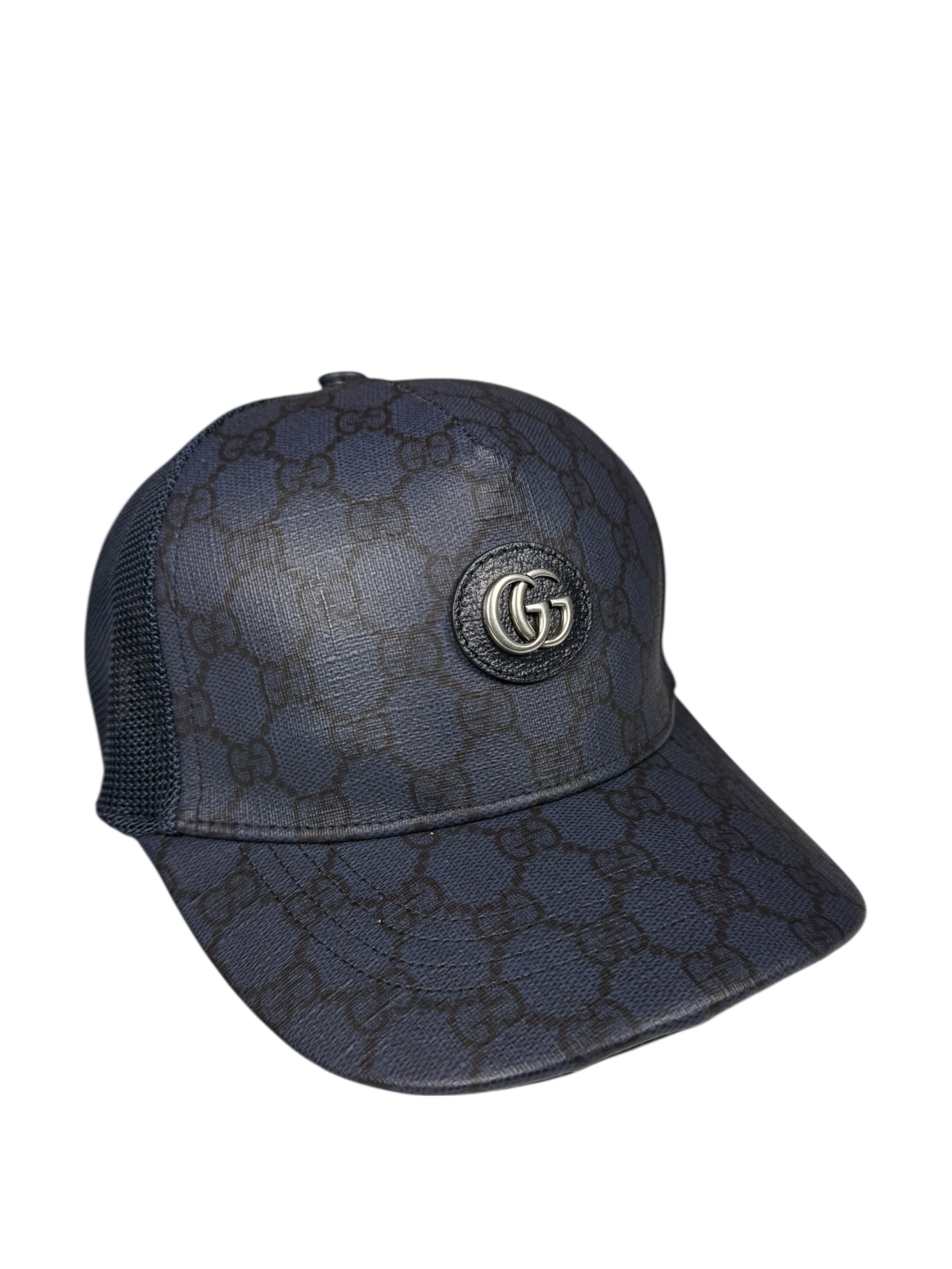 Gucci Trucker Hat Navy Blue