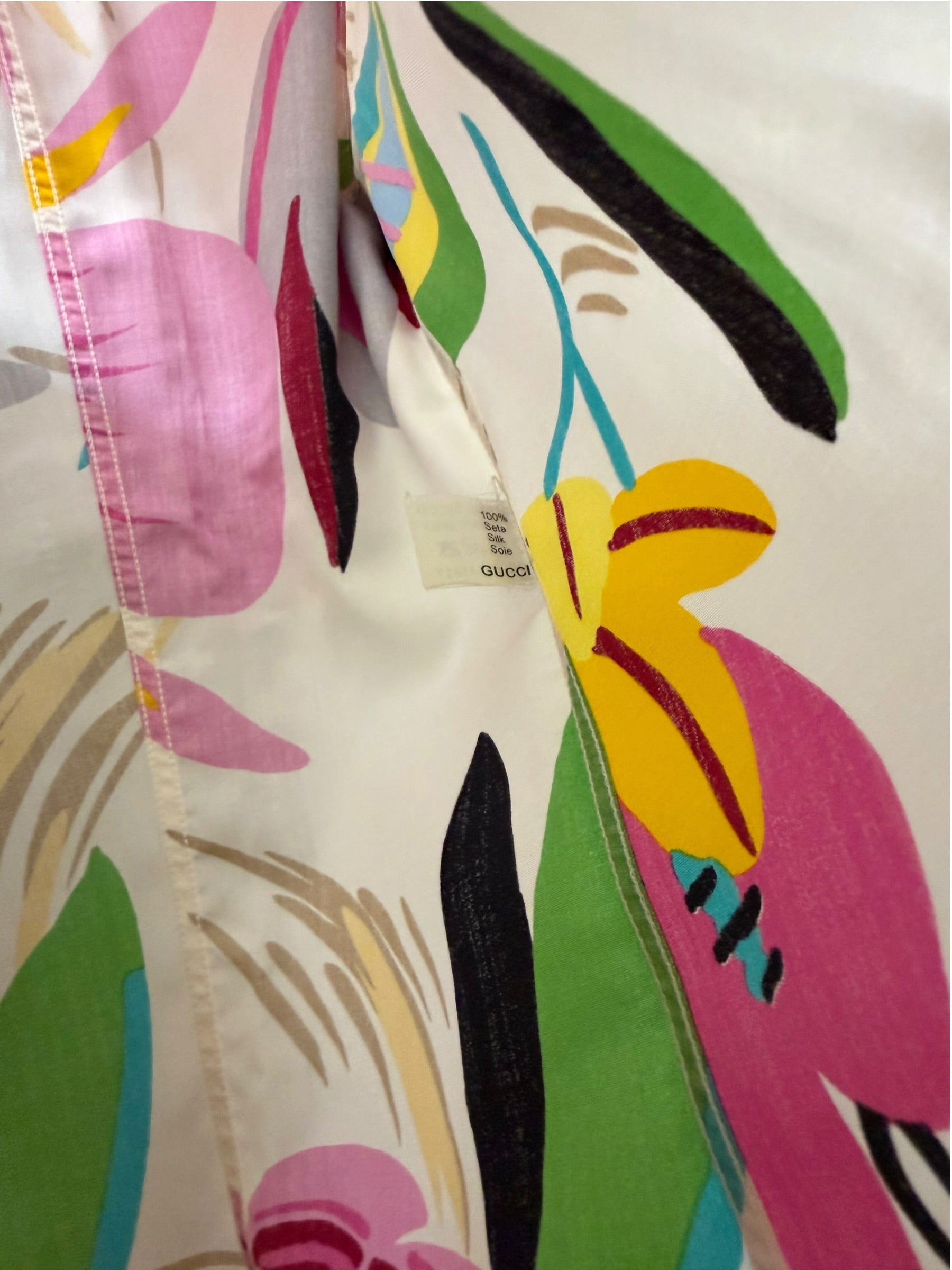 Gucci By Tom Ford 1999 Silk Button-Up Shirt