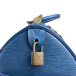 Louis Vuitton Blue Epi Leather Speedy 30