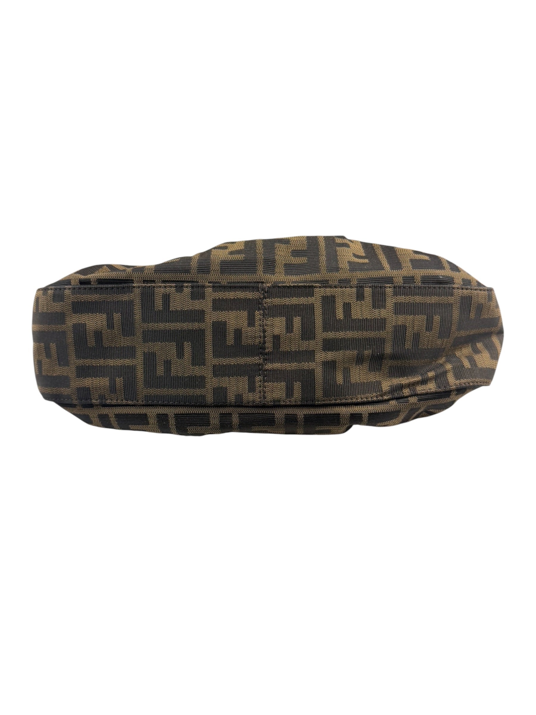 Fendi FF Zucca Vintage B Flap Shoulder Bag