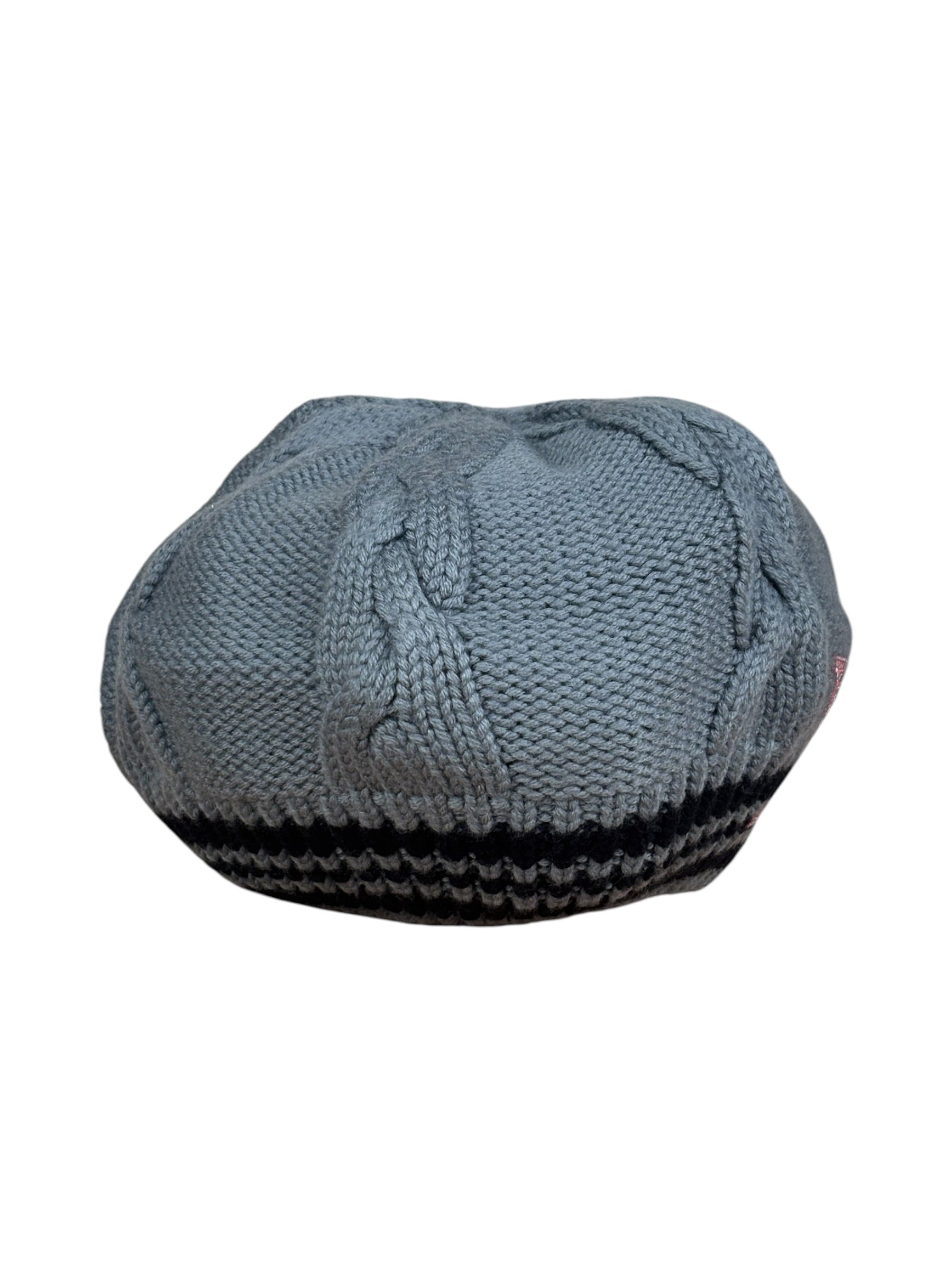 Louis Vuitton Grey Wool Knit Beret