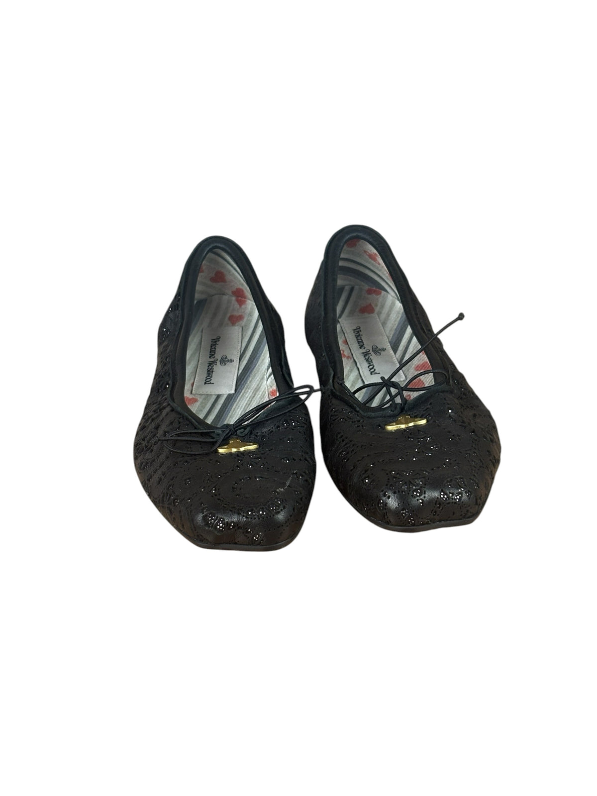 Vivienne Westwood Black Brigitte Ballerina Flats