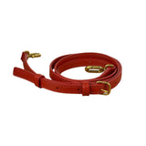 Balenciaga Red Leather Hourglass Small Two-Way Bag