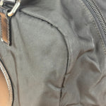 Prada Vintage Black Nylon/Patent Shoulder Bag