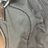 Prada Vintage Black Nylon/Patent Shoulder Bag