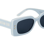 Christian Dior DiorPacific Rectangular Sunglasses Blue