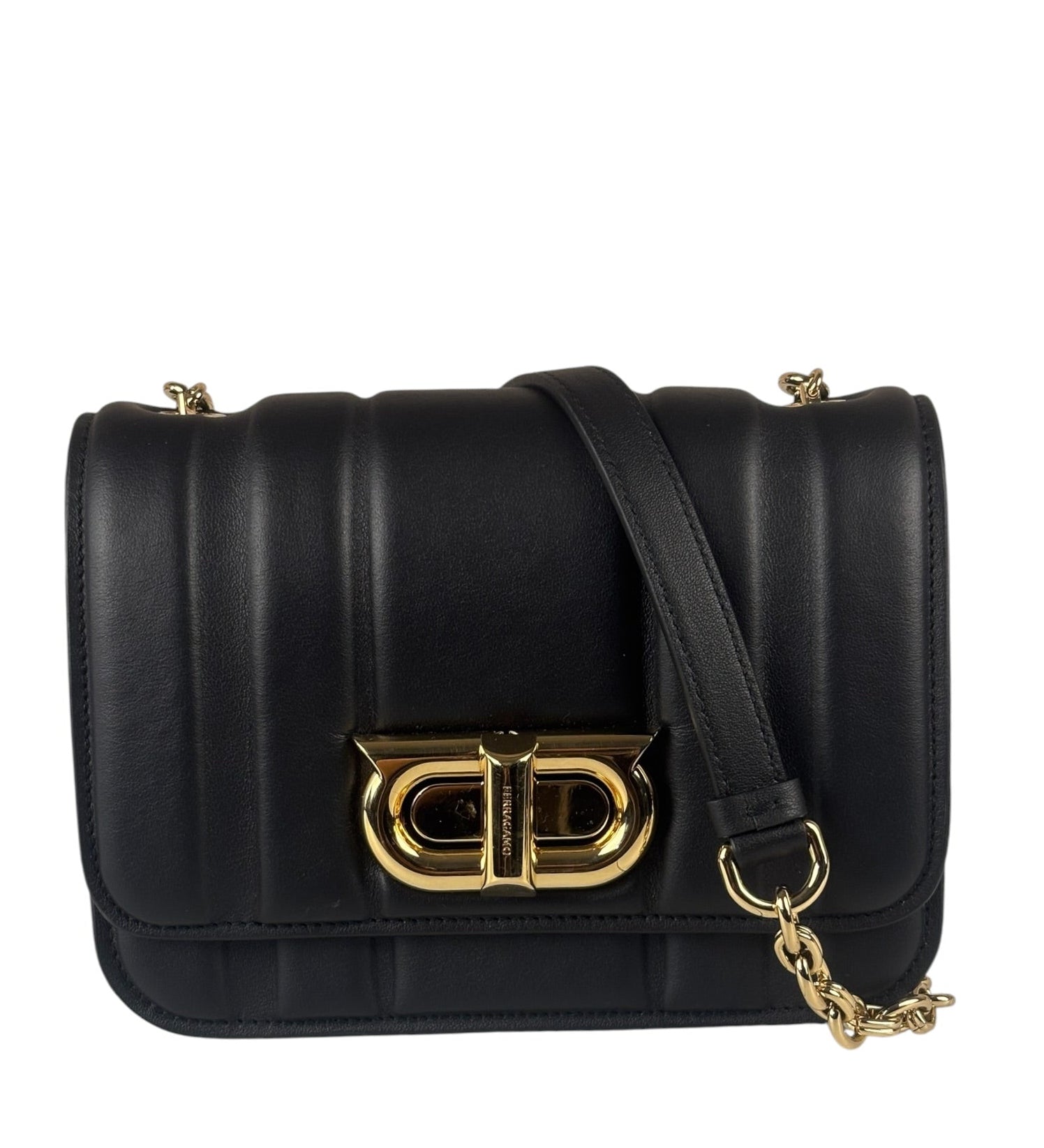 Ferragamo Mini Gancini Shoulder Bag
