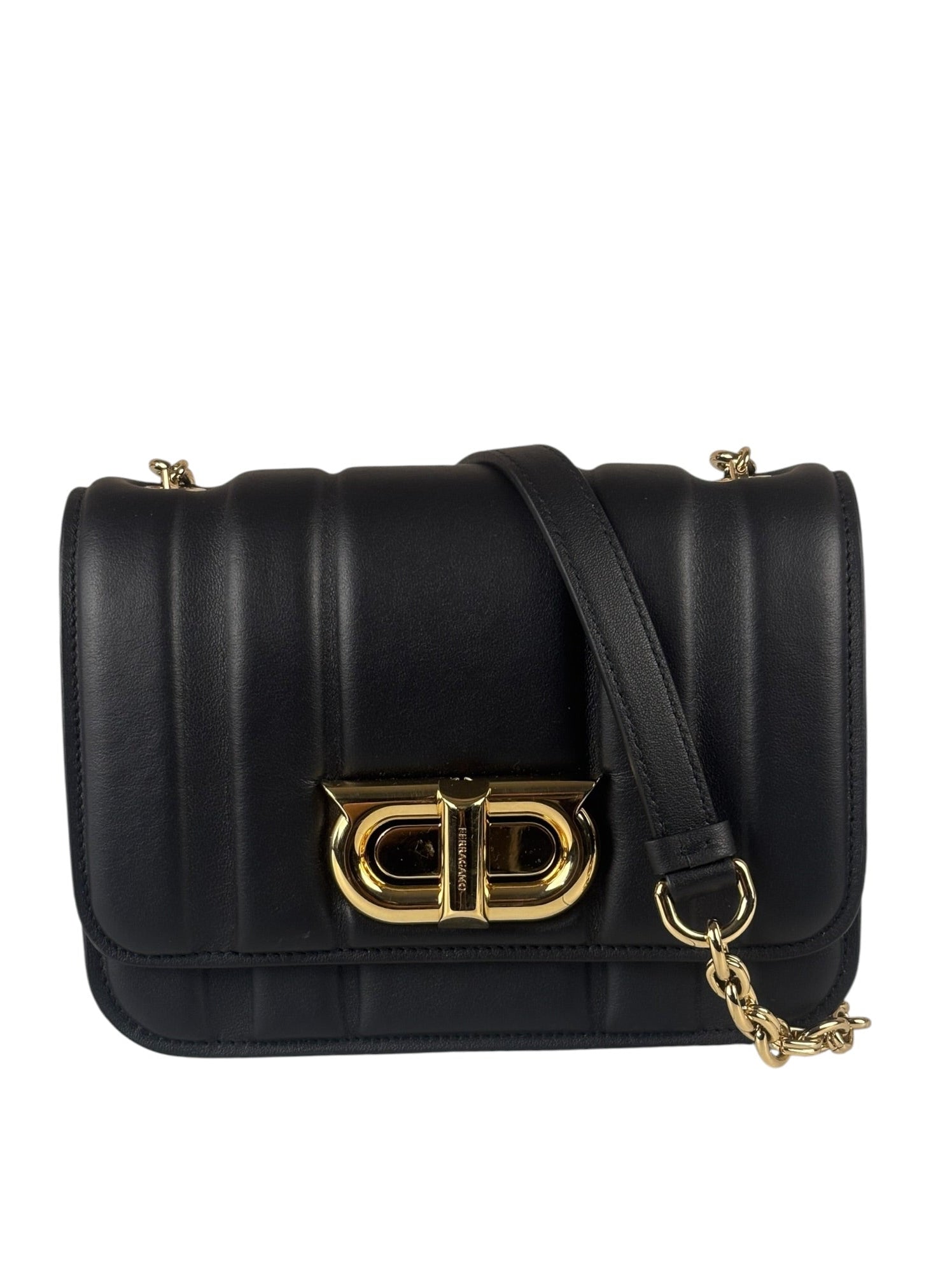 Ferragamo Mini Gancini Shoulder Bag