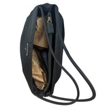 Prada Vintage Black Nylon Shoulder Tote